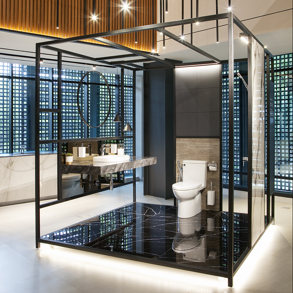 <p>Discover the new Roca Showroom in Jakarta. Roca Experience Center Indonesia is the new center of innovative bathroom concepts and bathroom inspiration. The Roca Experience Center features various types of complete bathroom products that prioritize design, comfort, functionality, and sustainable solutions.</p> <p dir="ltr">At the Roca Experience Center customers can experience and see Roca products directly. In addition, Roca's Experience Center is a proof of Roca's commitment to the design and architecture sector. Architects, interior designers and developers can use the Roca Experience Center to hold meetings or as a place for exhibitions and events open to professionals and the general public.</p> <div class="embed-responsive embed-responsive-16by9" data-embed-id="1ZWm6dmhl_I" data-styles="{"width":"81%"}" style="width:81%"><iframe allow="accelerometer; autoplay; clipboard-write; encrypted-media; gyroscope; picture-in-picture" allowfullscreen="" frameborder="0" height="315" src="https://www.youtube.com/embed/1ZWm6dmhl_I" tabindex="0" title="YouTube video player" width="560"></iframe></div>4