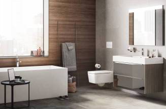 Bathroom with Roca products