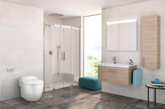 Bathroom with Roca products